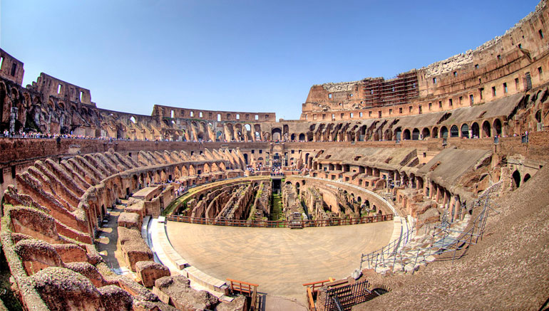 The Colosseum Interior