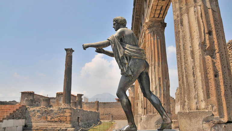 Apollo Statue in Pompeii