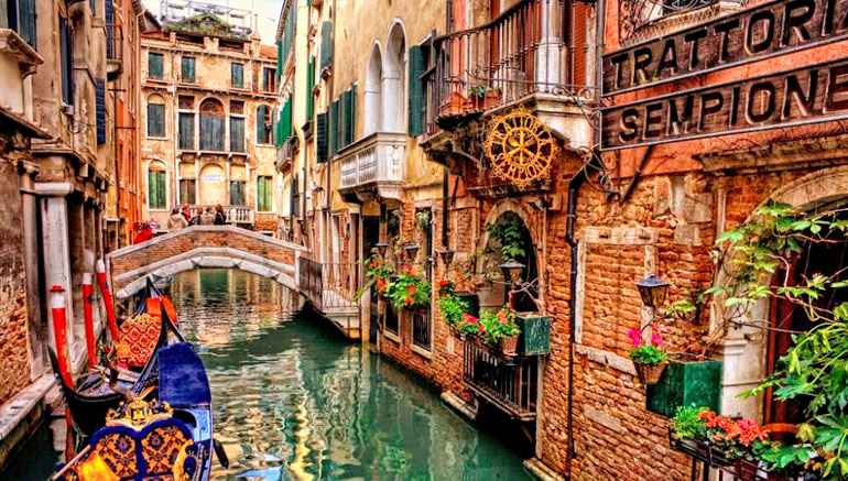 Venice's little canal